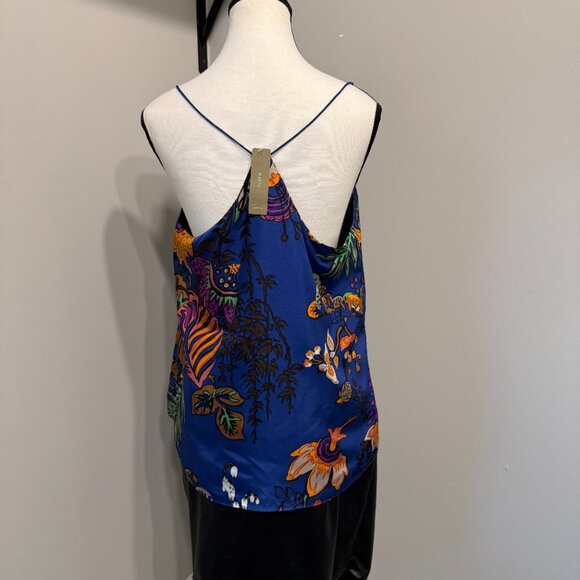 NWT J Crew 100% Silk Blouse in Size 8 - Picture 4 of 7